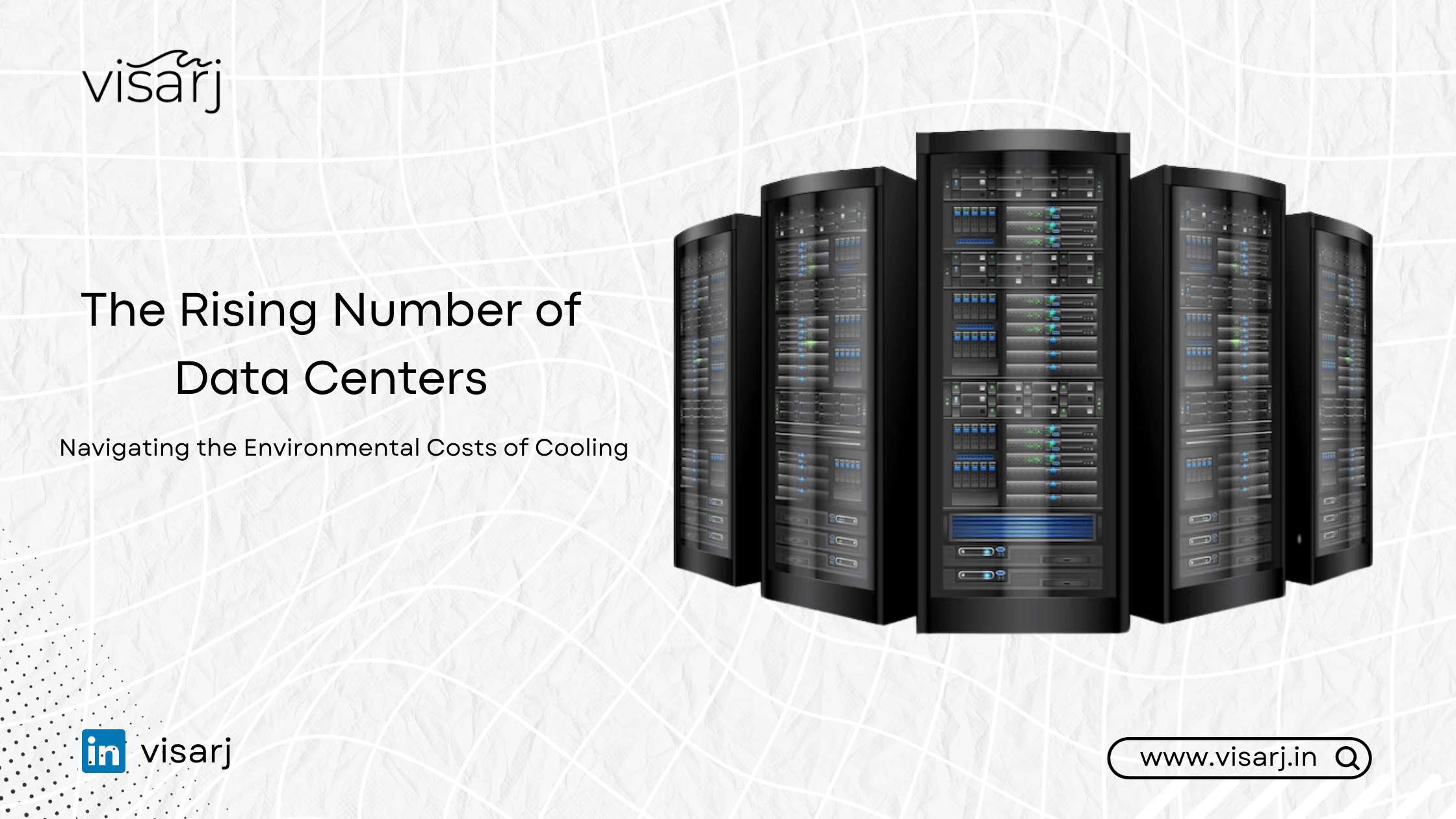 Rising number of data centers around the world